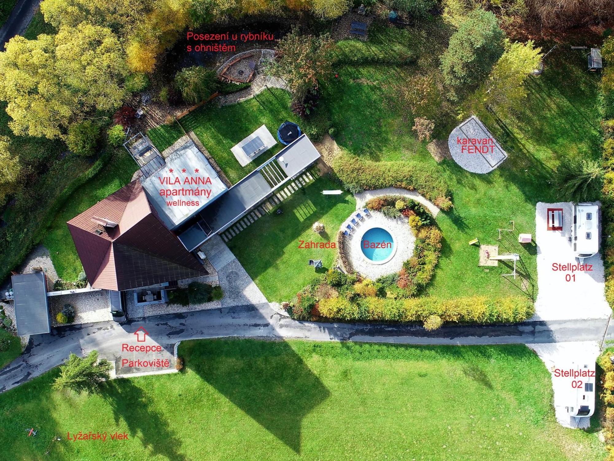 Vila Anna Wellness Halenkov 外观 照片
